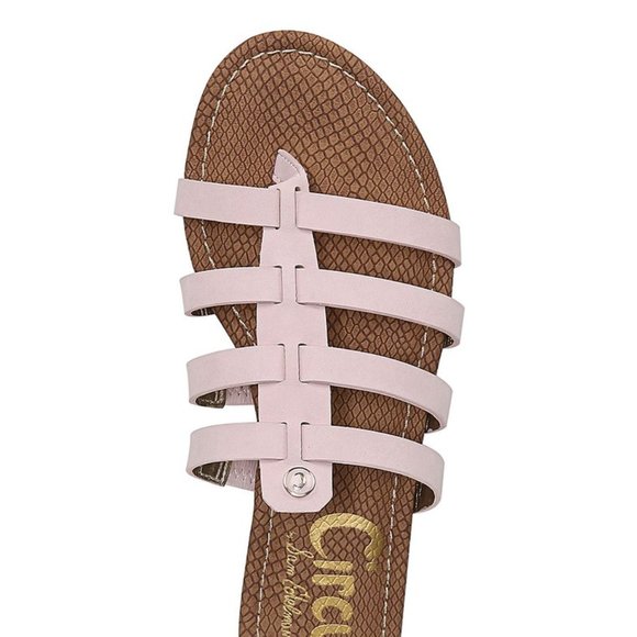 NEW Circus By Sam Edelman Colby Slide Sandal ROSE PINK SLIP ON NIB FLATS - Picture 3 of 6